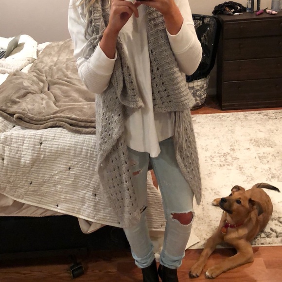 Knox Rose Sweaters - Fringe Sweater Cardigan